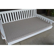 A & L Furniture A & L Furniture 5 Foot Swing Bed Cushion (2" or 4" Thick) 2 Inches / Cottage Tan Cushion 1001-2 In-Cottage Tan