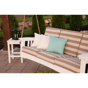 Hershy Way Hershy Way Days End Rope Porch Swing Three Seat Sofa / Unfinished Porch Swing Bed C2DE79RS-2