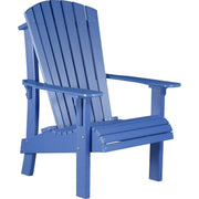 Blue LuxCraft Royal recycled plastic Adirondack chair