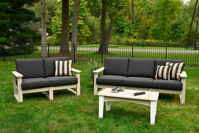 LuxCraft Luxcraft Recycled Plastic Lanai Deep Seating - Armrest/End Set End Set
