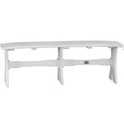 LuxCraft LuxCraft Recycled Plastic Table Bench White / 52" Bench P52TBW