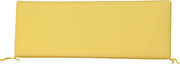 LuxCraft LuxCraft Sunbrella 4 ft. Glider/Swing Cushion Buttercup Cushion 4SCB5438