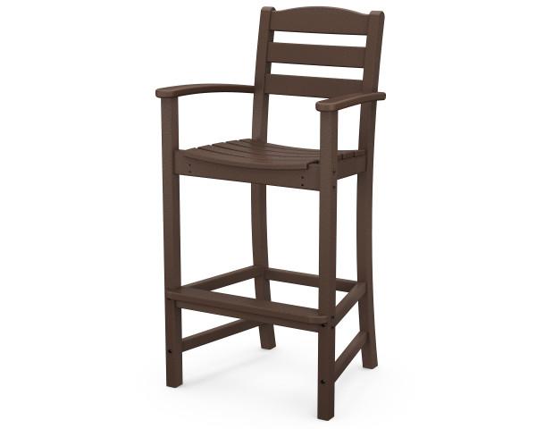 Polywood Polywood Mahogany La Casa Cafš Bar Arm Chair Mahogany Arm Chair TD202MA 845748025317