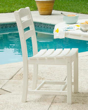Polywood Polywood Mahogany La Casa Cafš Dining Side Chair Mahogany Chair TD100MA 845748022071