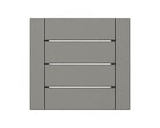 Polywood Polywood Slate Grey EDGE End Table Slate Grey End Table 4608-GY 190609133688