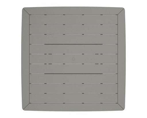 Polywood Polywood Slate Grey Nautical Trestle 59" Dining Table Slate Grey Dining Table PL85-T2L1GY 190609016868