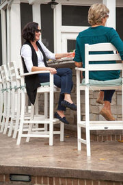 Polywood Polywood Teak La Casa Cafš Bar Arm Chair Teak Arm Chair TD202TE 845748025331