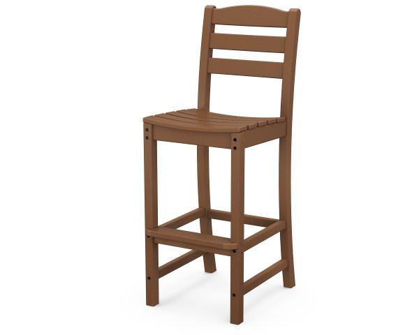 Polywood Polywood Teak La Casa Cafš Bar Side Chair Teak Chair TD102TE 845748025126