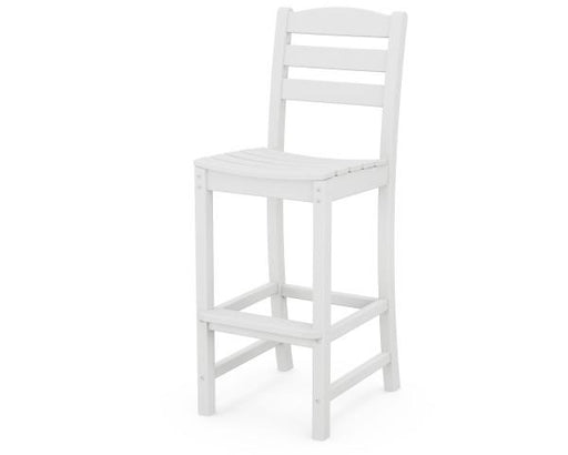 Polywood Polywood White La Casa Cafš Bar Side Chair White Chair TD102WH 845748025133