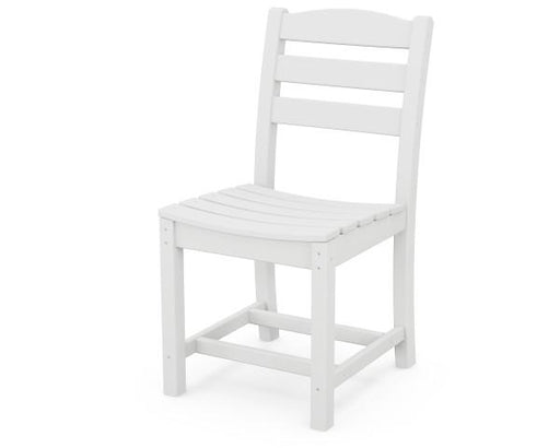 Polywood Polywood White La Casa Cafš Dining Side Chair White Chair TD100WH 845748022101